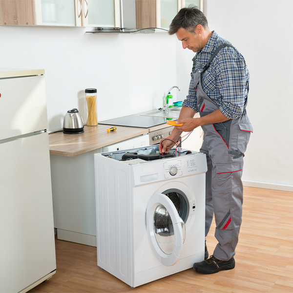 can you walk me through the steps of troubleshooting my washer issue in White Sulphur Springs